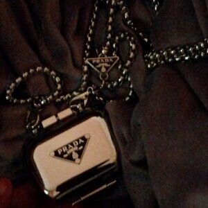 Mini mini mini Prada coin purse clutch or for child or adult